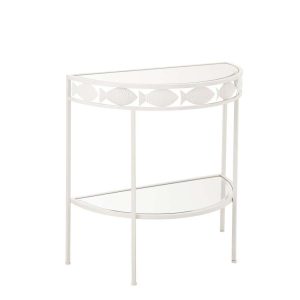 CONSOLE FISH IRON WHITE