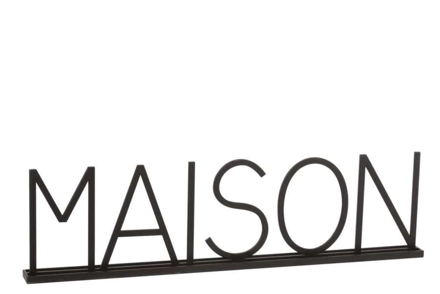 MAISON METAL BLACK