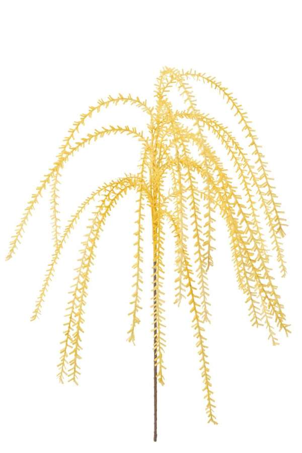 DECORATIVE BRANCH LEAVES EVA WARM YELLOW