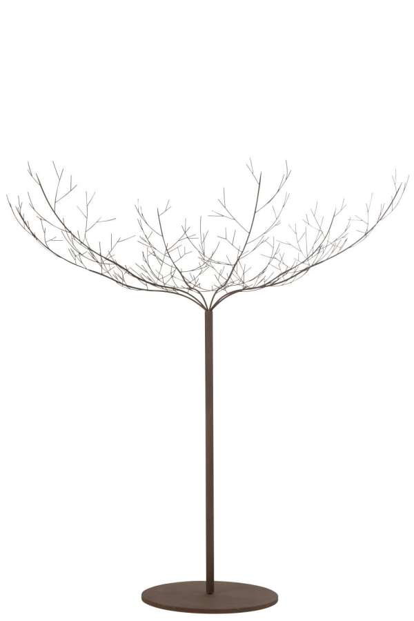 TREE METAL BROWN LARGE