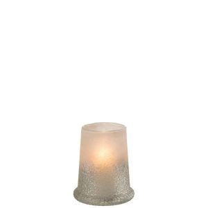 HURRICANE SUGAR GLASS WHITE MEDIUM