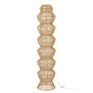 FLOOR LAMP ROPE METAL NATURAL