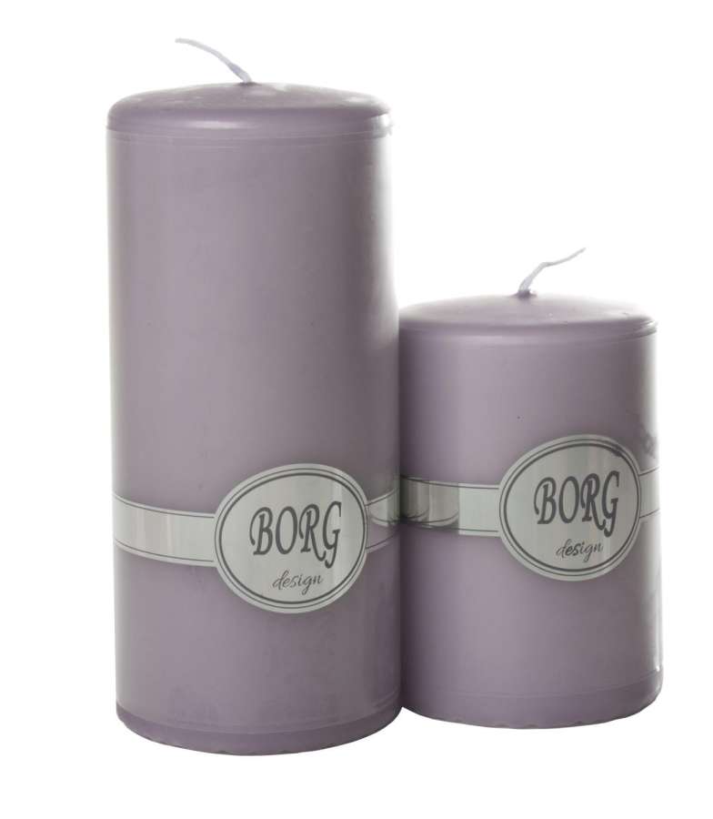 Kubbelys 7X15Cm 44 Lys Lilla