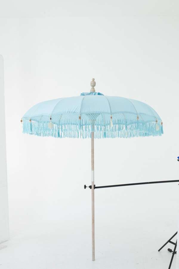 PARASOL BOBBI BAMBOO/COTTON LIGHT BLUE