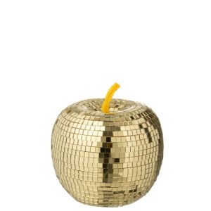 APPLE MIRROR FOAM GOLD COLORED LARGE
