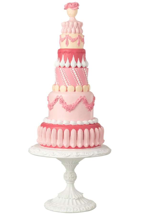 CAKE ON BASE LIMEPOWDER WHITE/PINK