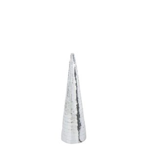 CONE MIRRORS FOAM SILVER COLORED LARGE