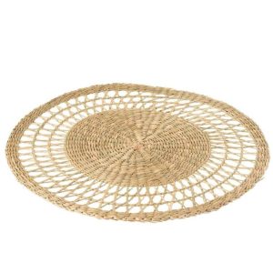 COASTER ROUND SEAGRASS NATURAL