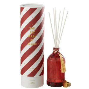 REED DIFFUSER MAGIC FRAGRANCE OIL WHITE/CORAL RED LARGE