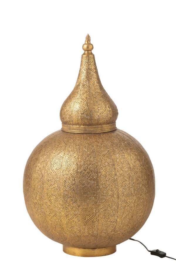 LAMP ALADIN METAL GOLD LARGE