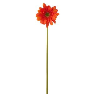 GERBERA REAL TOUCH FABRIC ORANGE