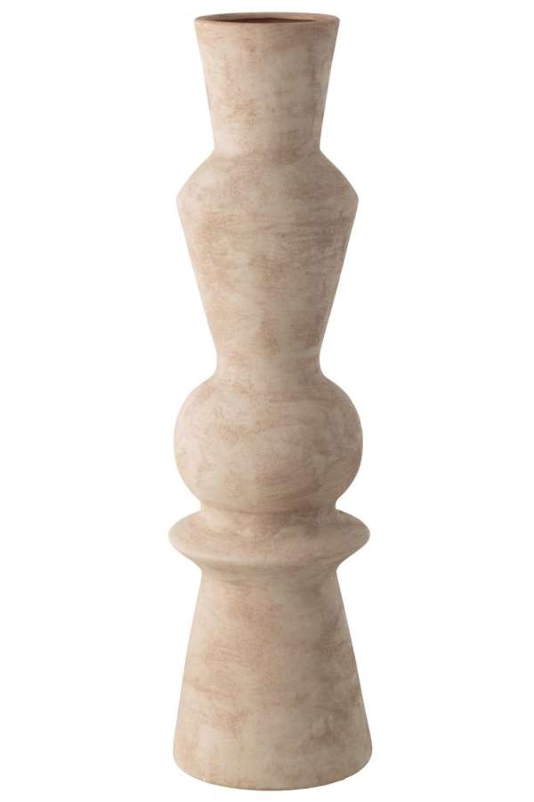 VASE BONNY POTTERY LIGHT BEIGE