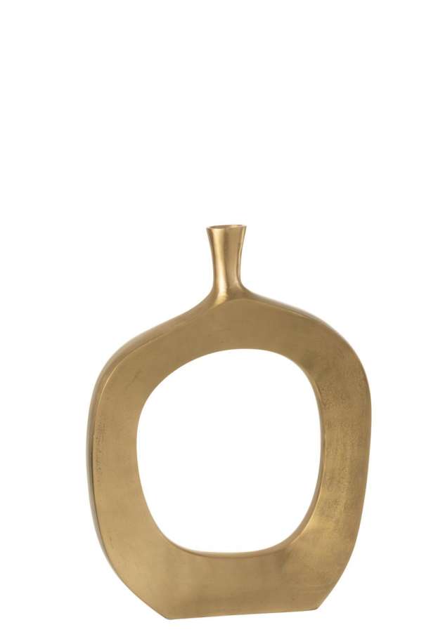 VAAS NINA ALUMINIUM GOUD SMALL