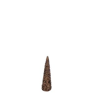 CONE SEQUINS FOAM DARK BROWN SMALL