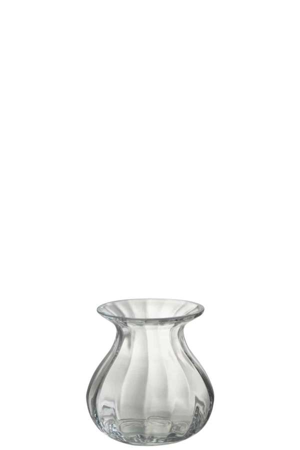 VASE AMO GLASS TRANSPARENT SMALL