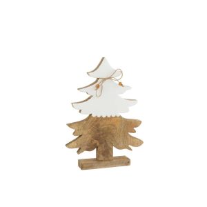 TREE ROPE WOOD WHITE/NATURAL LARGE