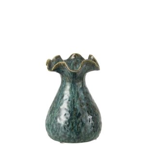 VASE RONNY IRREGULAR CLAY BLUE SMALL