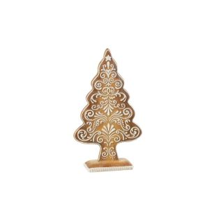GINGERBREAD PINE TREE LIMEPOWDER BEIGE/WHITE LARGE