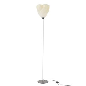 FLOOR LAMP PLASTIC BLACK/WHITE LARGE