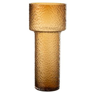 VASE BETTY GLASS BROWN LARGE
