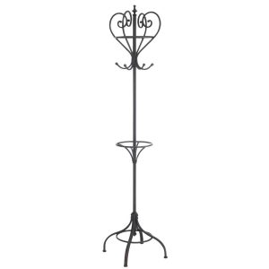 HALLSTAND ROUND METAL BLACK