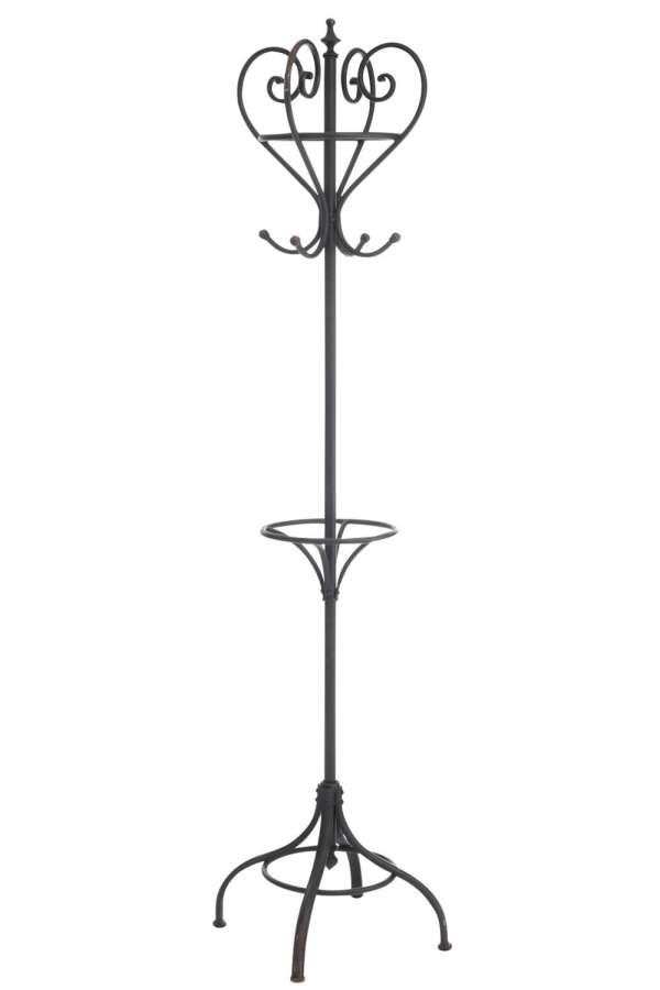 HALLSTAND ROUND METAL BLACK