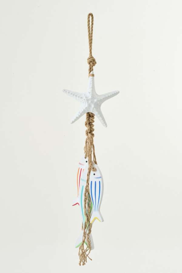 HANGER STAR + FISH MDF MULTI