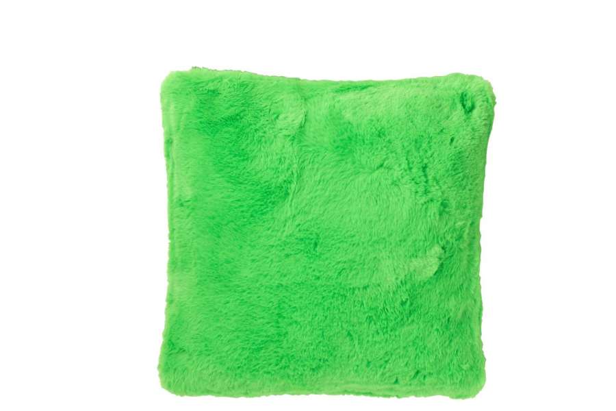CUSHION CUTIE POLYESTER NEON GREEN