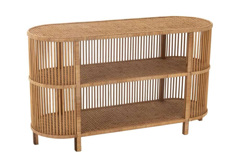 CONSOLE EXO BAMBOO/RATTAN NATURAL