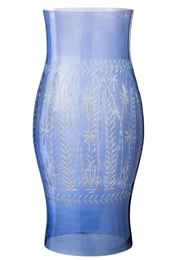 HURRICANE TARIFA GLASS BLUE LARGE