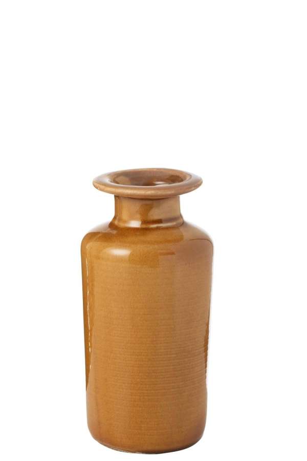 VASE NOVA PORCELAIN MUSTARD LARGE