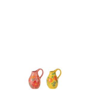 VASE JUG ALEGRIA CLAY MIX ASSORTMENT OF 2