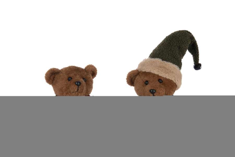 BEAR WINTER CLOTHES POLYESTER MULTICOLORED ASSORTMENT OF 2