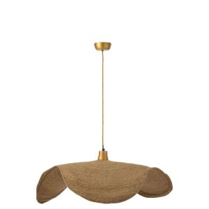 HANGING LAMP MOONJ GRASS  NATURAL LARGE