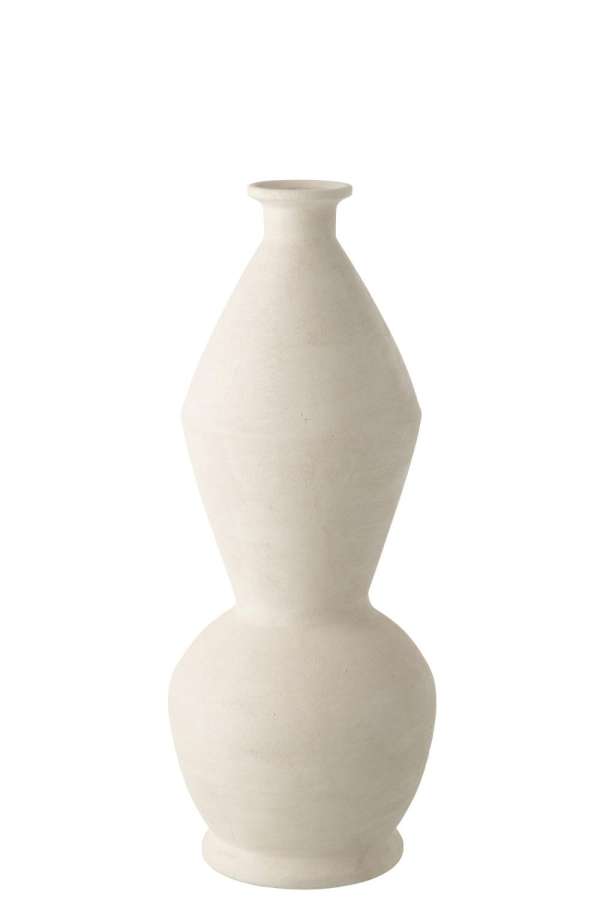 VASE BORIS POTTERY WHITE