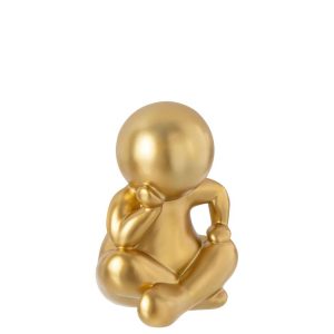 MARCEL SITTING LIMEPOWDER GOLD COLORED