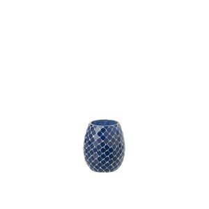 SCENTED CANDLE MIA MOSAIC BLUE SMALL-90H