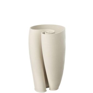 VASE HYDRIA CERAMIC BEIGE