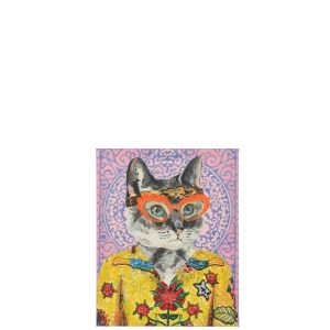 WALL DECO CAT POPART CANVAS MIX SMALL