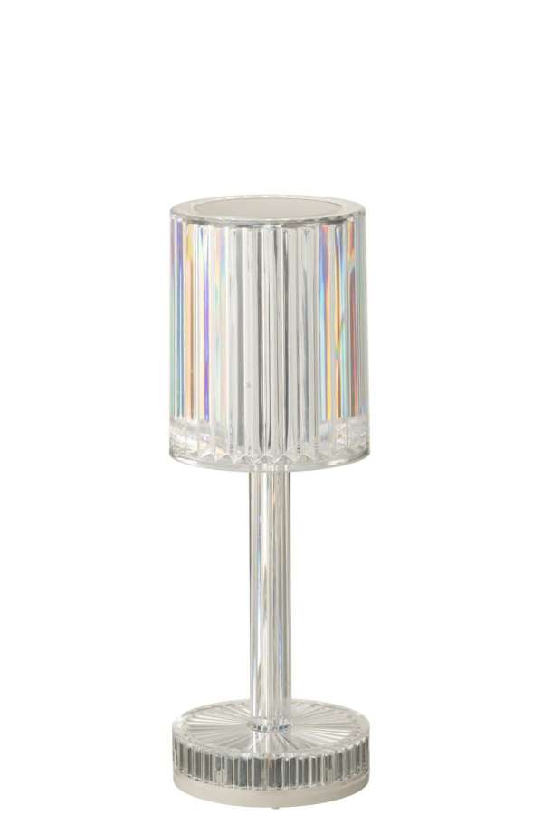 TABLE LAMP DIMMABLE POLYSTYRENE TRANSPARENT