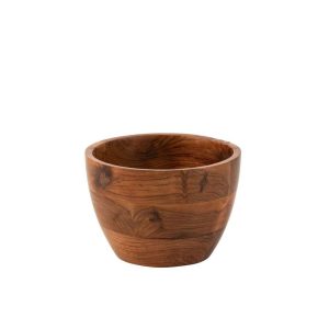 BOWL KOTA ACACIA WOOD DARK NATURAL LARGE