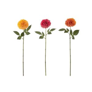 BOUQUET DAHLIA ARTIFICIAL MIX ASSORTMENT OF 3