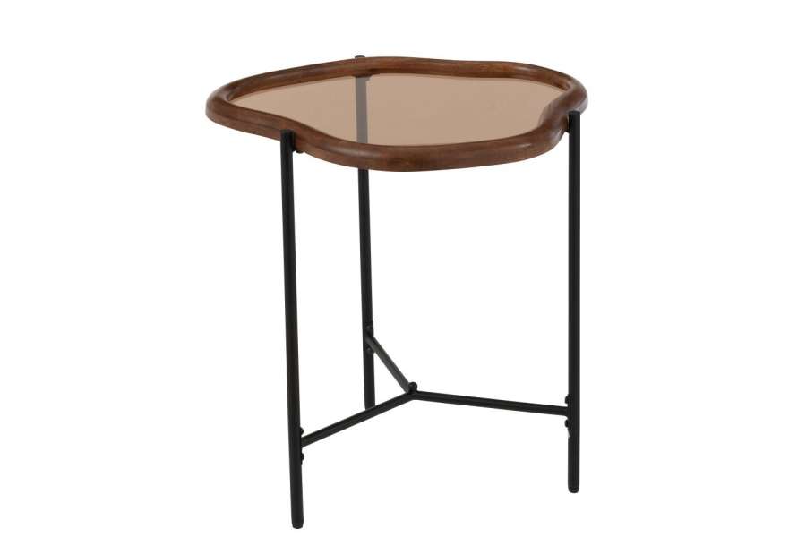 COFFEE TABLE ZIR GLASS MULTICOLORED