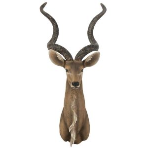 ANTELOPE HEAD POLY BROWN