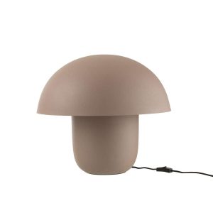 TABLE LAMP IRON TAUPE LARGE