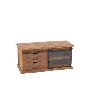 TV STAND SIA MDF NATURAL