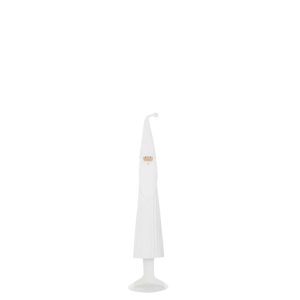SANTA CLAUS MODERN METAL WHITE SMALL