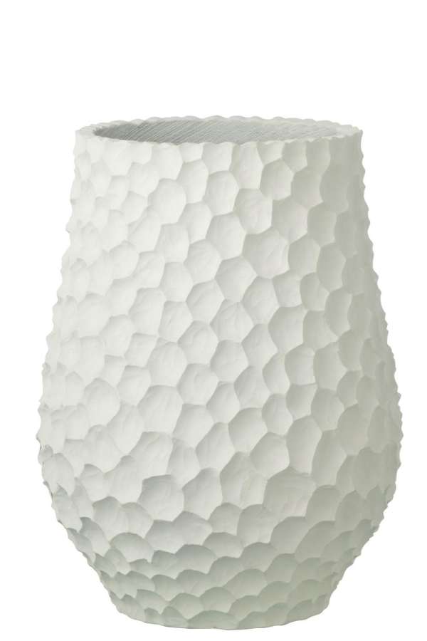 FLOWERPOT DENTS + OUTDOOR SAND WHITE LARGE