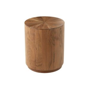 SIDE TABLE ROUND ACACIA WOOD/MDF NATURAL