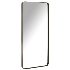 MIRROR MARKUS METAL/GLASS DARK BROWN L